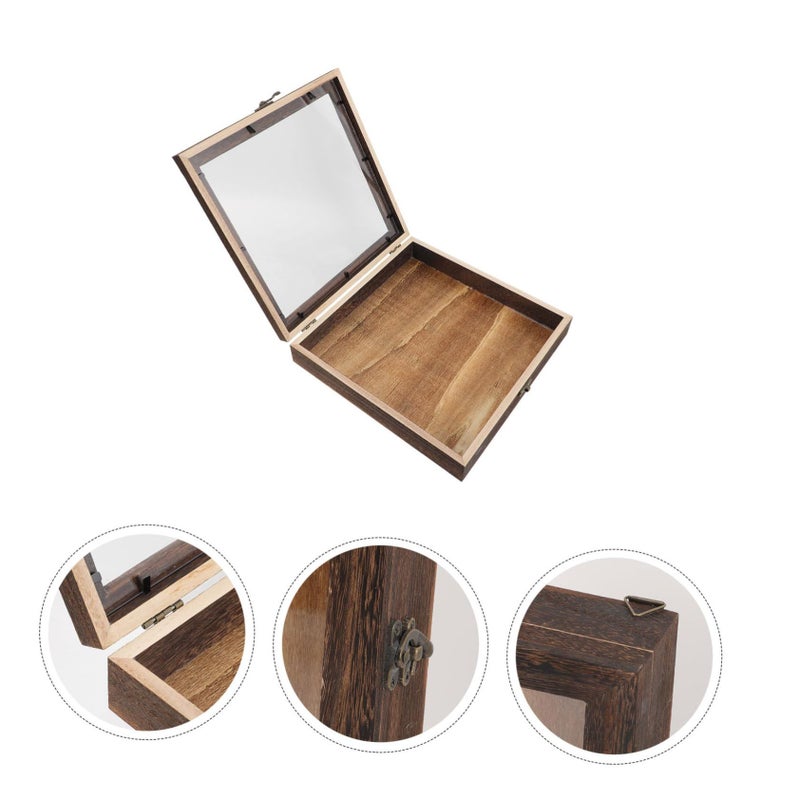Butterfly Specimen Display Box Shadow Wooden Case Multi Functional Jewelry Storage Coins Crafts Home Decor - Image 3