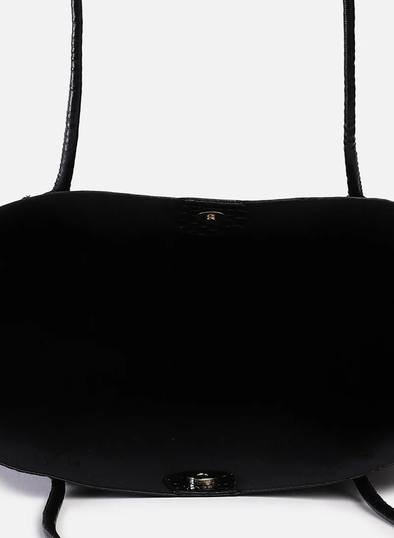 Haute Sauce Raven Black Tote Bag Set