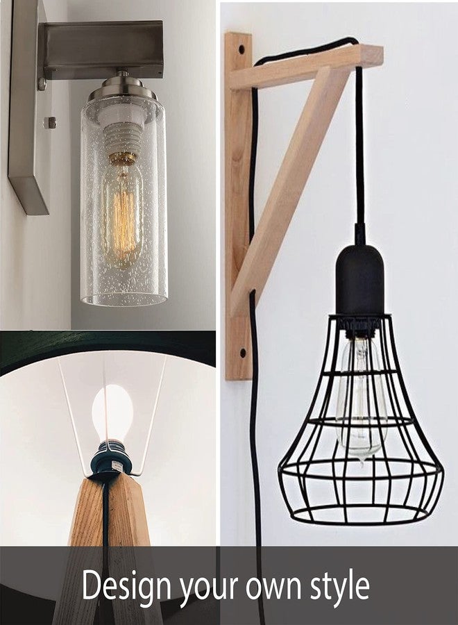 Aspen Creative 21054-12 Shade aluminum screw collar rings for medium base E26 socket, 39mm inner diameter, white finish, 2 Pack - Image 4