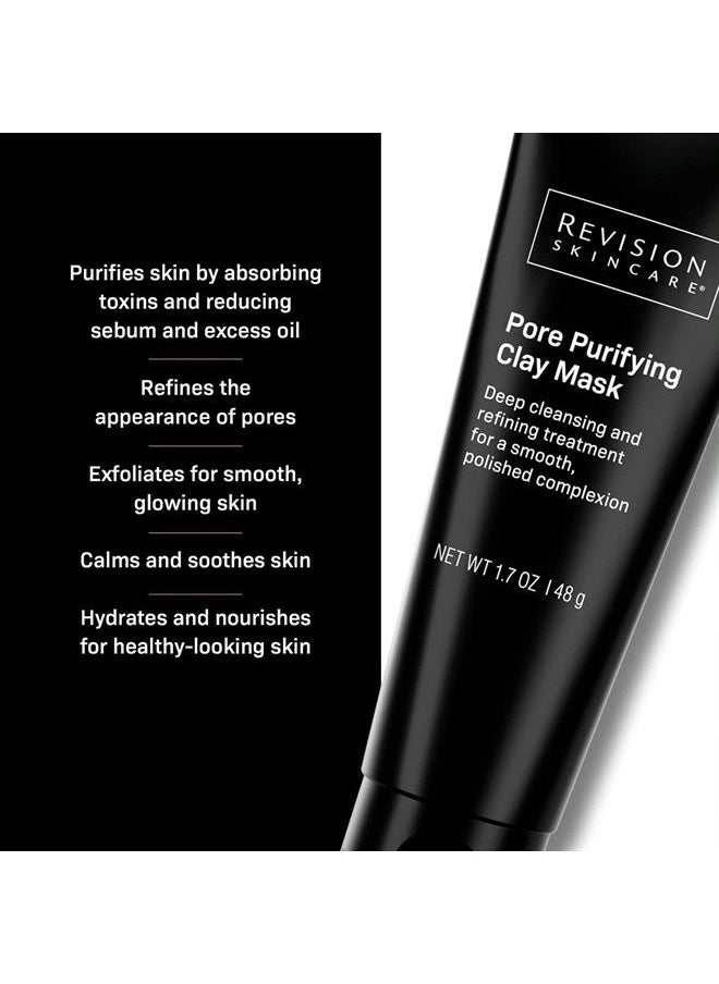 Revision Skincare - Pore Purifying Clay Mask, deep cleansing and refining treatment for a smooth, polished complexion, Black (Package may vary), 1.7 Oz - Image 1
