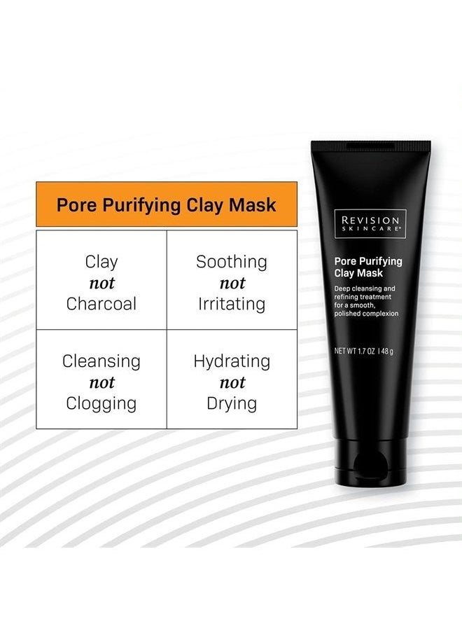 Revision Skincare - Pore Purifying Clay Mask, deep cleansing and refining treatment for a smooth, polished complexion, Black (Package may vary), 1.7 Oz - Image 1