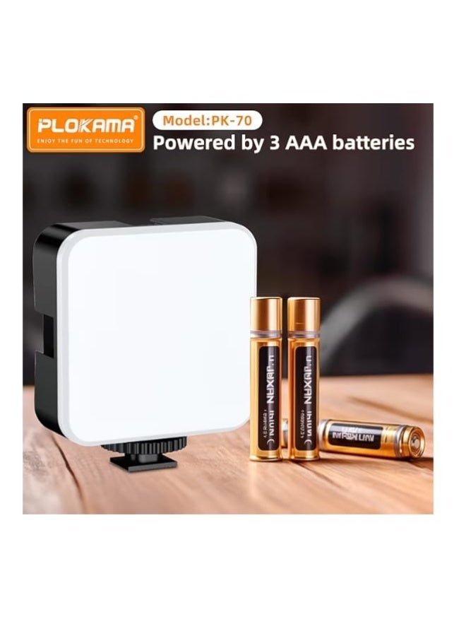 PLOKAMA Ring Light Selfie for Mobile Phone LED Camera Light with 3 Pen Batteries for Video - Image 4