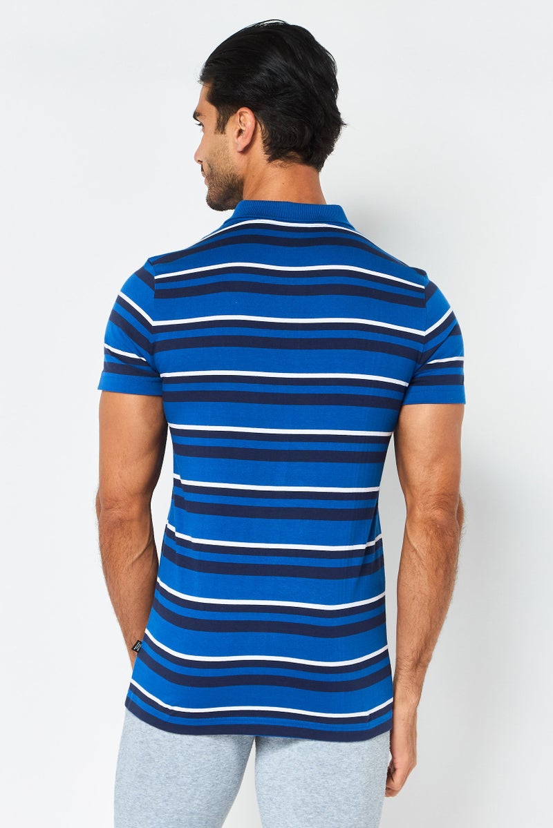 PUMA Men Slim Fit Short Sleeve Essential Outdoor Polo Shirt, Multicolor - Image 4