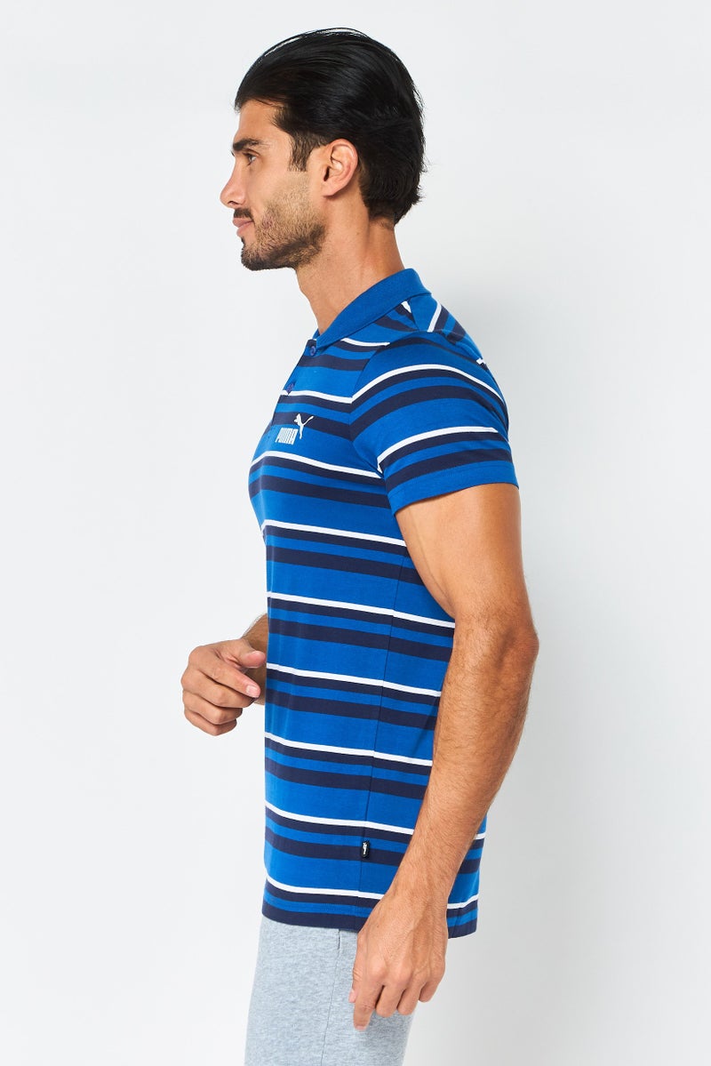 PUMA Men Slim Fit Short Sleeve Essential Outdoor Polo Shirt, Multicolor - Image 3