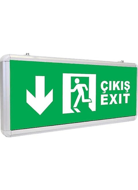 LED Emergency Exit Sign Door Down