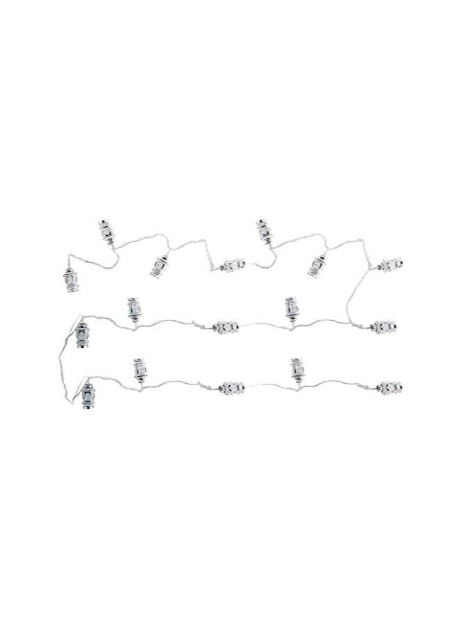 Generic Ramadan decorations silver lanterns rope - Image 3