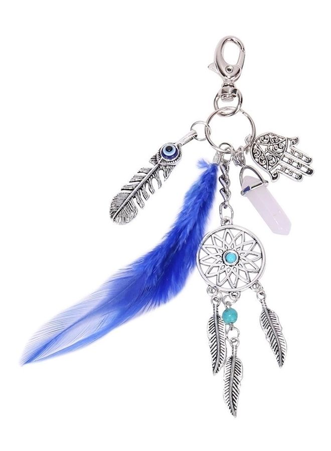 NIBEMINENT Dreamcatcher Feather Stone Style Key Chain
