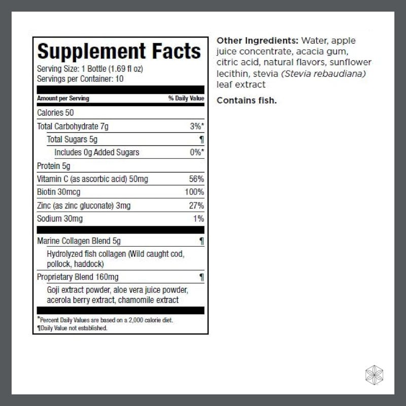 Isagenix مشروب إيساجنيكس إكسير الكولاجين مع ببتيدات الكولاجين البحرية لدعم مظهر شبابي مع فيتامين C والزنك والبيوتين 50 مل - Image 2
