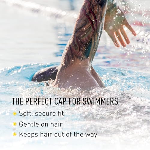 FINIS Spandex Swim Cap in Black - Image 3