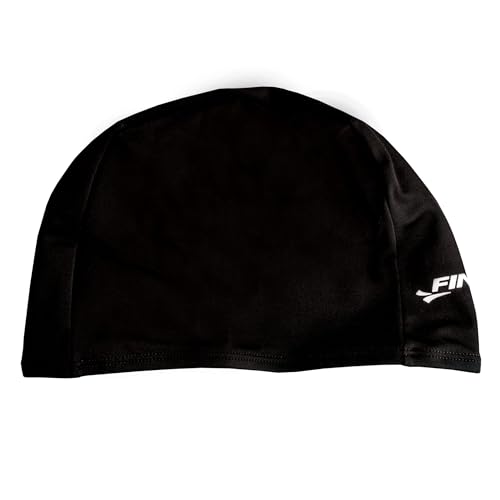 FINIS Spandex Swim Cap in Black - Image 1