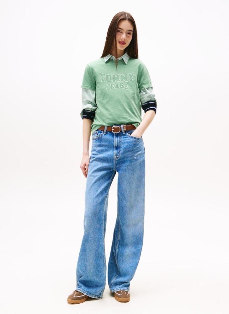 TOMMY JEANS Graphic Crew Neck T-Shirt - Image 4