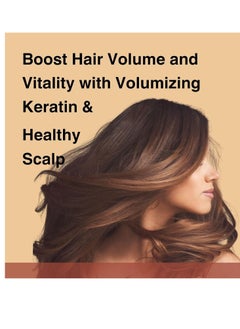 Moist Diane Moist Diane Hydrating Hair Shampoo with Pump for Men & Women, Organic Keratin Japanese Moisturizing Shampoo for Dry Scalp, Silicone & Sulfate Free, Extra Volume & Scalp, 3 Pack 15.2 fl oz each  - Image 5