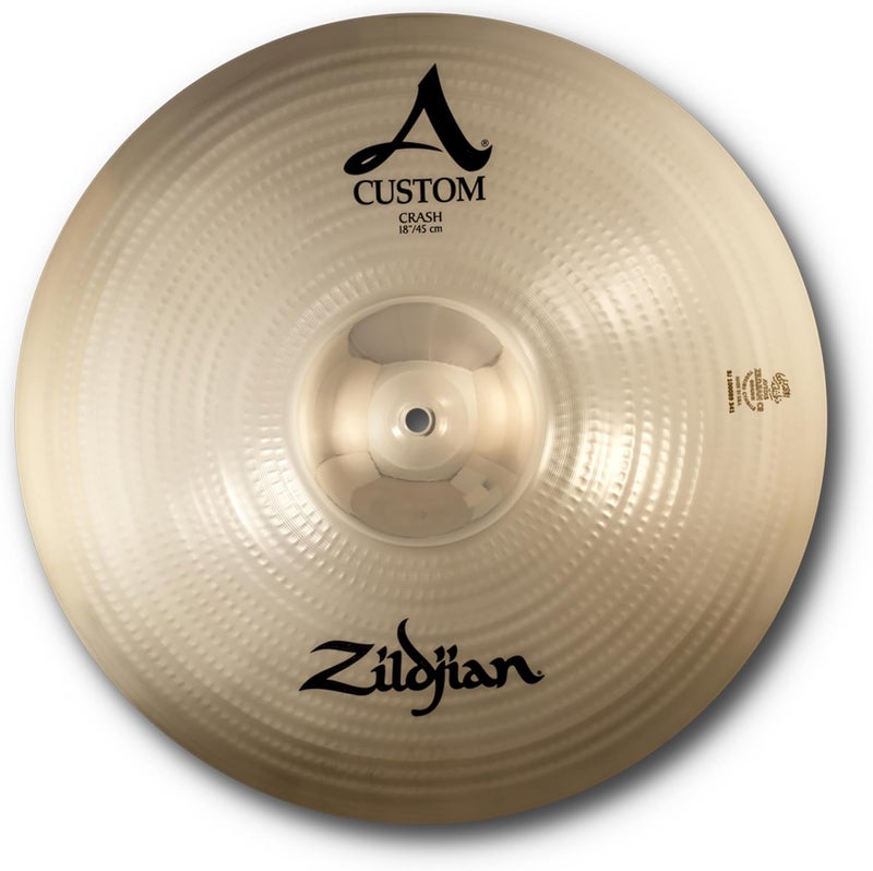 Zildjian A Custom Series 18" Crash Cymbal - Image 1