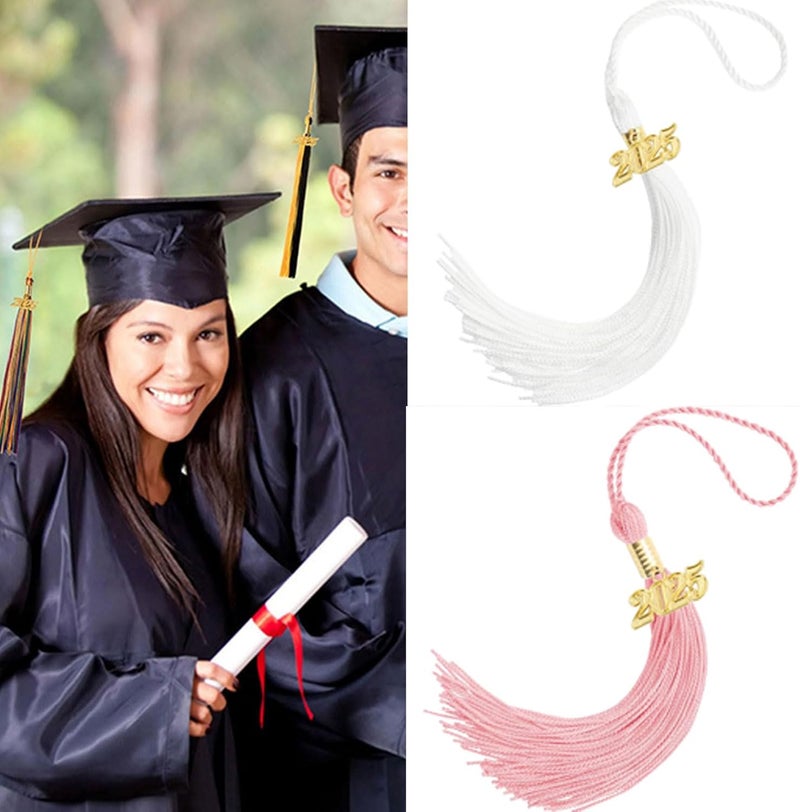 Academic Graduation Caps Tassels 2025 for Doctoral Bachelors Hats, Elegant Degree Accessories - Image 2