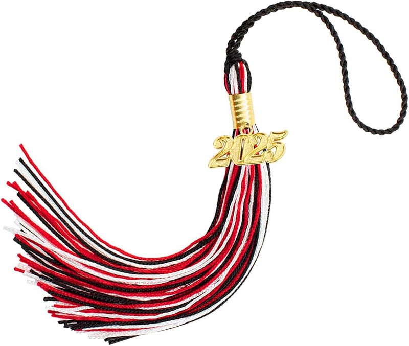 Academic Graduation Caps Tassels 2025 for Doctoral Bachelors Hats, Elegant Degree Accessories - Image 1