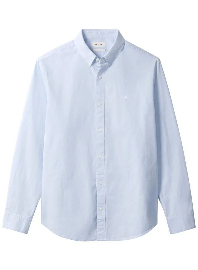 Calvin Klein Jeans  Solid Classic Oxford Button-Down Shirt for Men | Best Price UAE