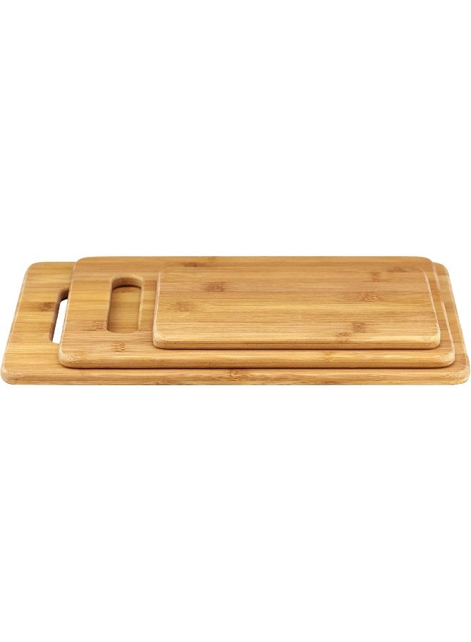 Totally Bamboo Totally Bamboo 3-Piece Bamboo Serving and Cutting Board Set  - Image 4