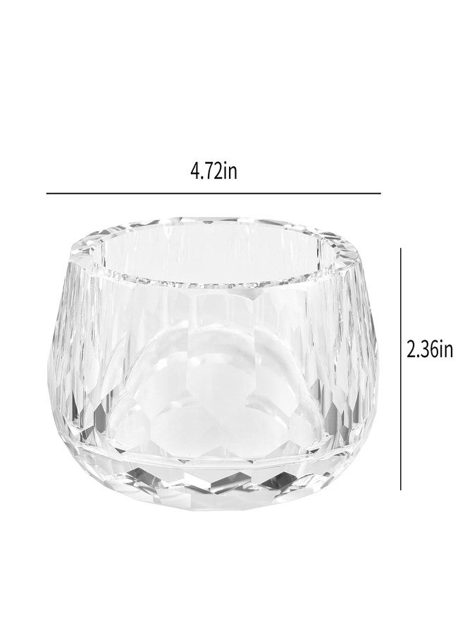 kitCom Jar of Crystal Jewelry, Crystal Wedding Candy Buffet Jar, Home Decoration Party Cotton Swab Storage, Office Birthday Gift (2lb) - Image 2