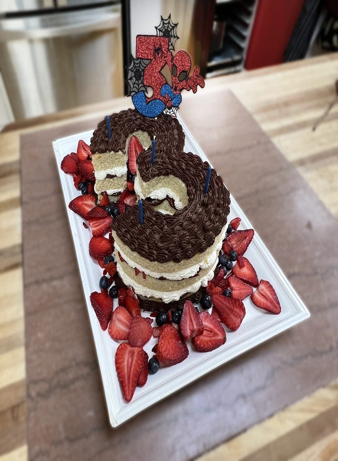 CAKESAFE كيك سيف - قوالب كيك أرقام أكريليك متينة - مجموعة من 0 إلى 8 - Image 5