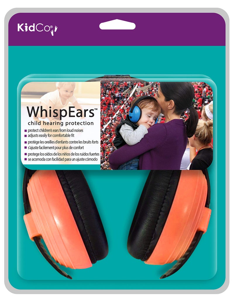 KidCo S831 WhispEars - Baby Headphones for Hearing Protection (Orange) - Image 5