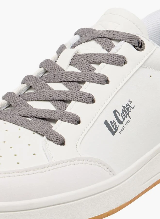 Lee Cooper WHITE Men Onex Lace-Up Sneakers for Men | Best Price UAE