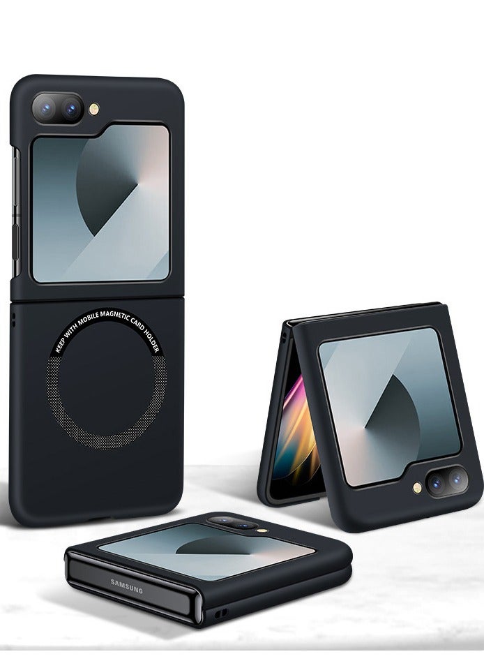 general Magnetic Case for Samsung Galaxy Z Flip7 5G, 【compatible with MagSafe】 Slim matte shockproof protective case for Samsung Galaxy Z Flip 7 5G