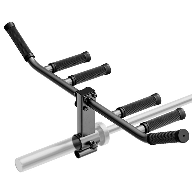 Howffite T Bar Row Handle Landmine Attachment LAT Pull Down Attachments for Gym Barbell Weight Workout Back Muscle Arms Triceps Biceps Fitness Accessories Viking Press fits 1â€œ and 2" - Image 1