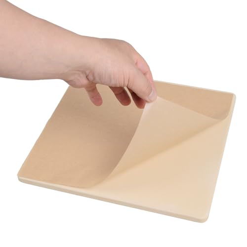 Garpernics 10 Inch Small Pizza Stone with Parchment Paper(50 pcs) for Camp Oven 10”x11”x0.5”, Garpernics Rectangular Cordierite Baking & Grilling Stone for Grills and Air Fryers Fit for Coleman Camp Oven - Image 2