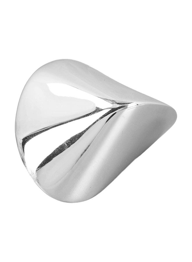 LUCKDANO Metal Oloid Toy, Stylish Looking Hypnotic Rolling Movement for Office Desk Decoration, Stainless Steel - Image 5