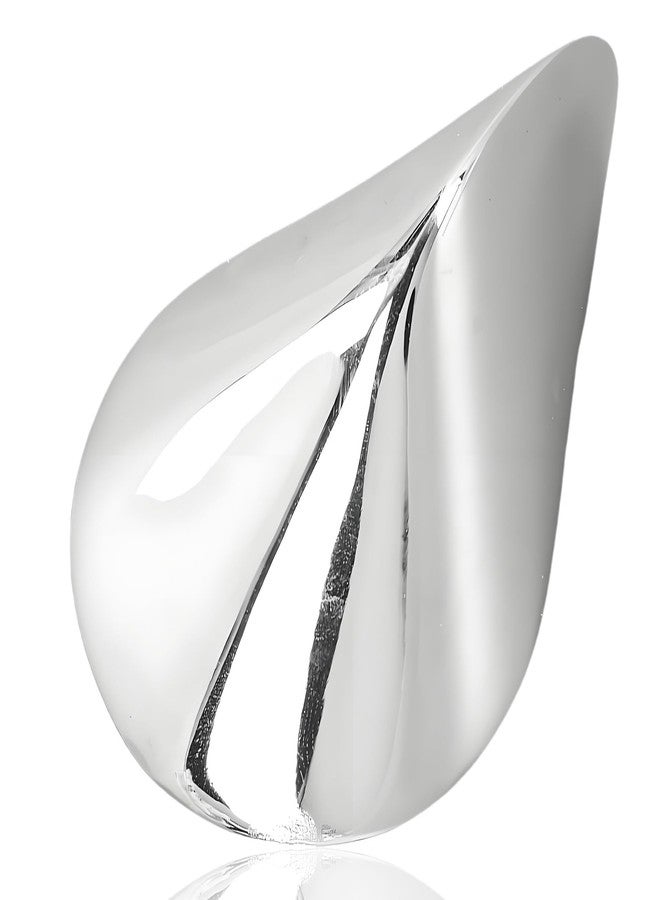 LUCKDANO Metal Oloid Toy, Stylish Looking Hypnotic Rolling Movement for Office Desk Decoration, Stainless Steel - Image 1
