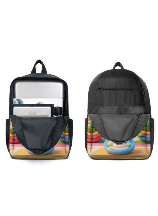 Bright Li Fire Unlock the new fashion of childish fun! Three-piece set of bags, cartoon elements for children and teenagers (students, children, friends' outings, mountain climbing, schooling, etc. can be used) - 61 - Image 4