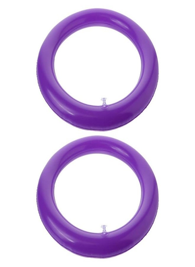 BESPORTBLE Inflatable Yoga Ball Stand Holder 2-Pack Non-Slip Fitness Ball Stabilizer Base 16.53In for Core Balance Exercise Yoga Storage and Stability Support - Image 1