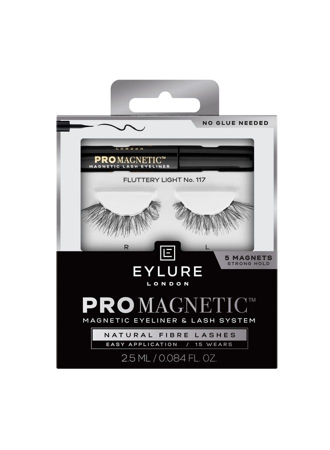 EYLURE Promagnetic Eyeliner & Lash Kit No 117 Natural Fiber Eyelashes Black - Image 2