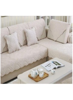 KUYING Solid Pattern Sofa Slipcover 