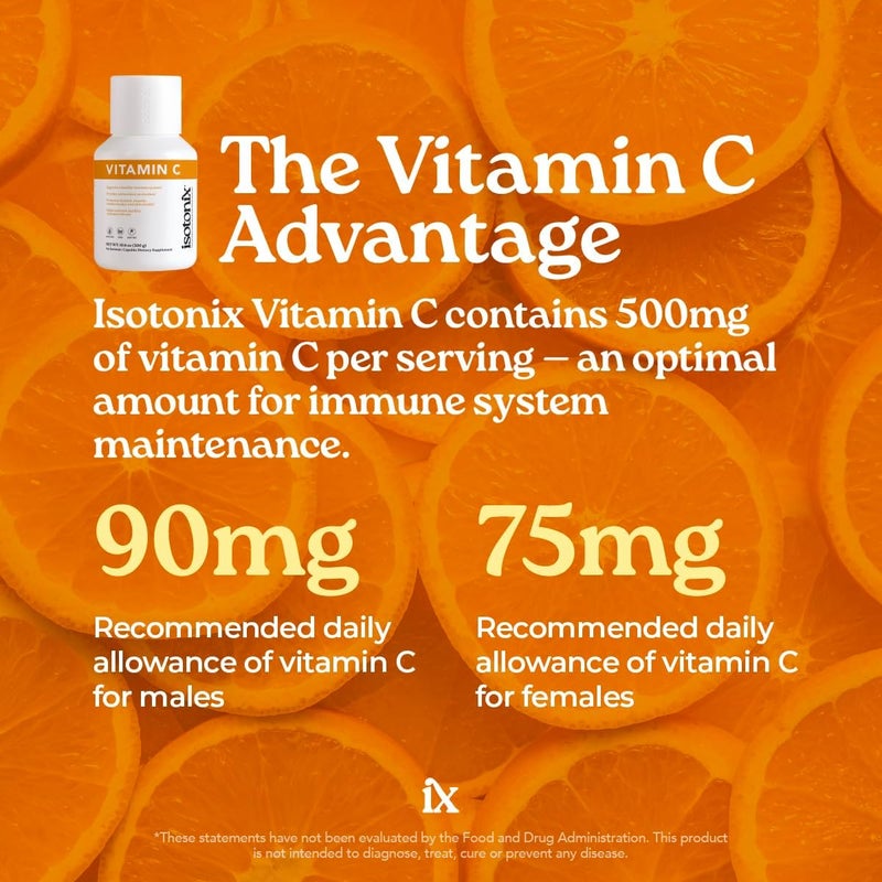 Isotonix Vitamin C Provides Antioxidant Protection Supports Healthy Immune System Maintain Healthy Cholesterol Muscle and Skin Health Cognitive Health Market America 90 Servings - Image 2