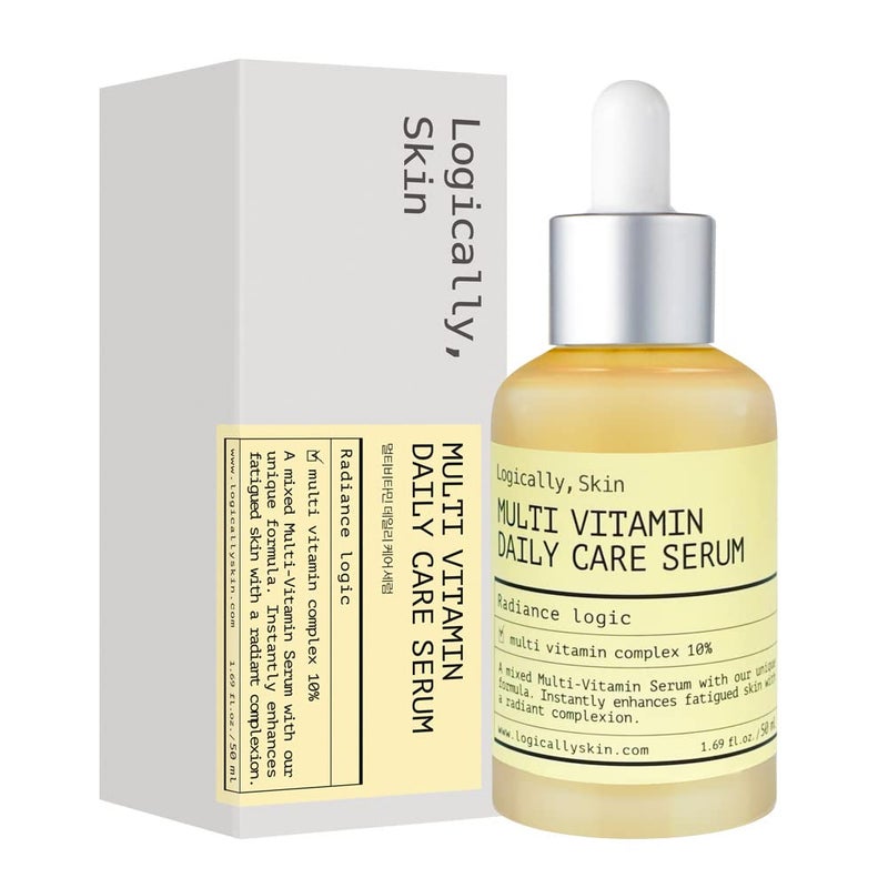 Logically skin Multi Vita Daily Care Serum 50ml facial serumKorean SkincareResurface Serum Hyaluronic SerumVita Serum