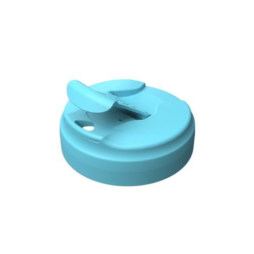 KeepCup Commuter Travel Mug - Insulated Stainless Steel Reusable Coffee Cup with Spillproof Flip Lid - 16oz/454ml - Eden Cloud - Image 2