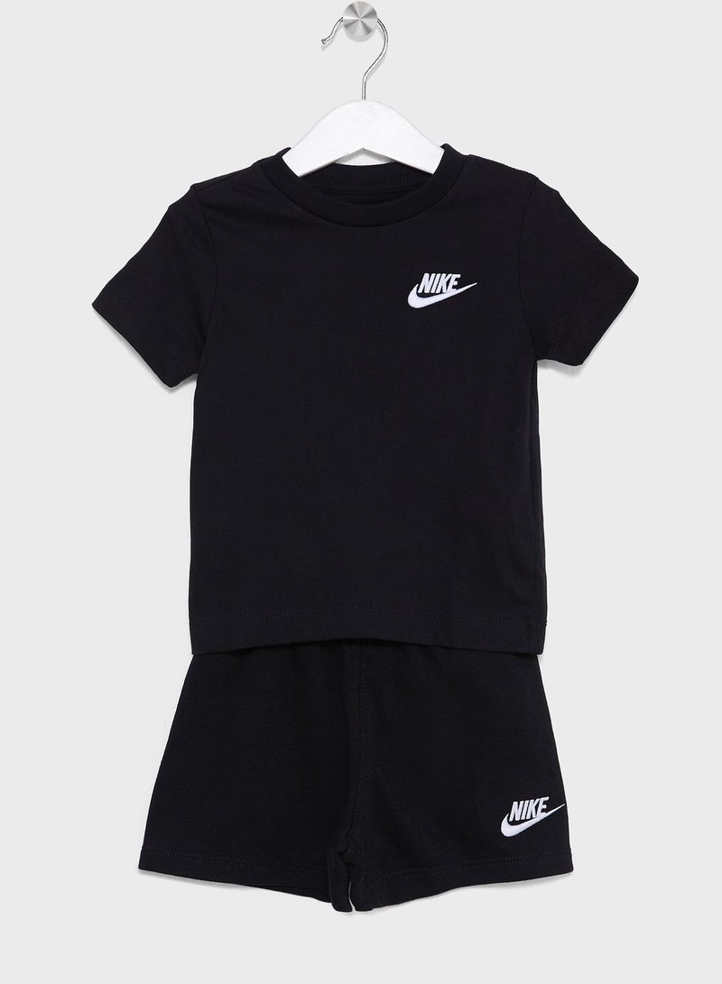 Nike Infant Club Knitted Shorts Set - Image 1