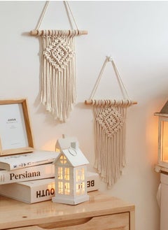 ماركة غير محددة ديكور حائط مكرمية 45*15 سم  - Image 1
