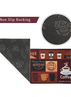Generic 2-Piece Non-Slip Floor Mats Super Absorbent Kitchen Rug Set  - Image 3