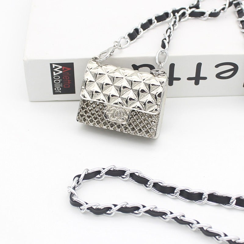 Stylish Small Chain Shoulder BagCG cross shoulder bag (Silver) CG cross shoulder bag (Silver)