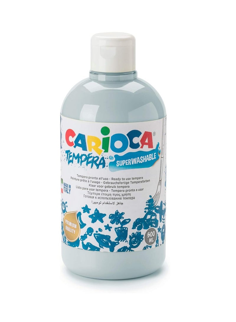 CARIOCA Ready Tempera btl 500ml, Silver