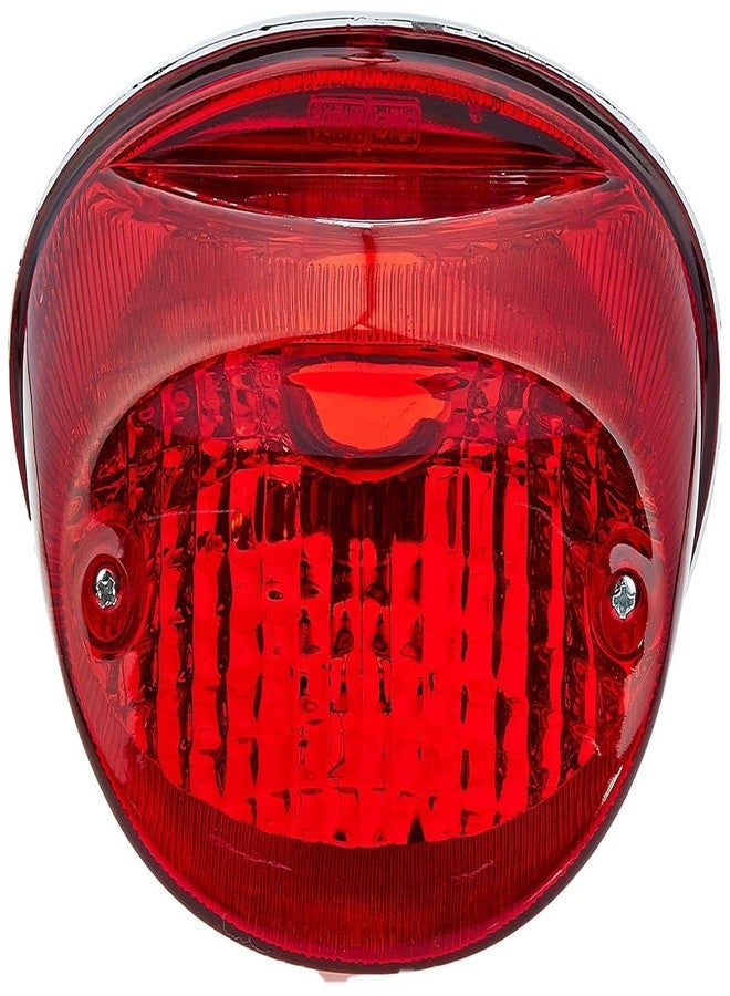 VTRUST Bike Tail Light Compatible for Bajaj Platina | Red Halogen Brake Light | OEM Quality, Corrosion Resistant & Durable Finish - Image 2