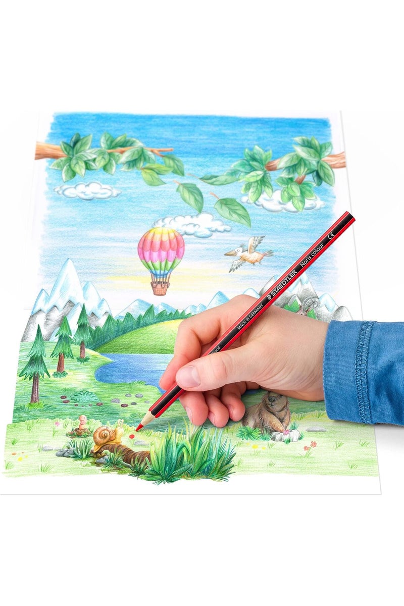 STAEDTLER Noris Colour Coloring Pencils, 36 Colored Pencils in Metal Tin, 185 MD36 - Image 5