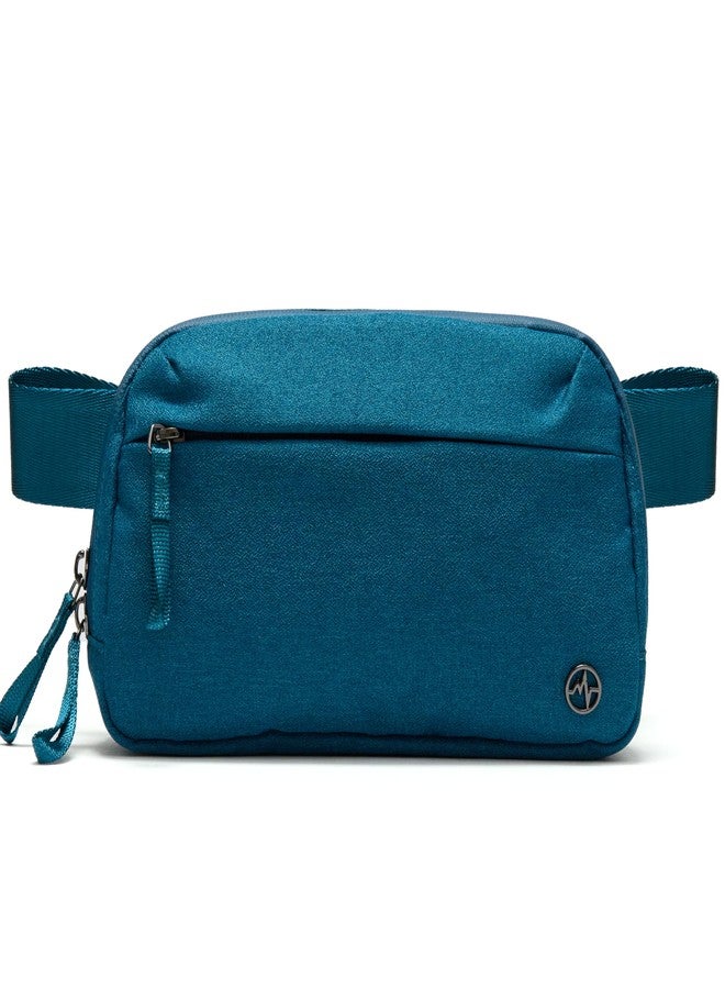 Pander حقيبة باندر كروسبودي للسفر والأنشطة الخارجية والاستخدام اليومي - حزام قابل للتعديل، حقيبة كتف خفيفة الوزن، لون أزرق مخضر، كبيرة، كروسبودي، حقيبة كتف، سفر، أنشطة خارجية، استخدام يومي - Image 1