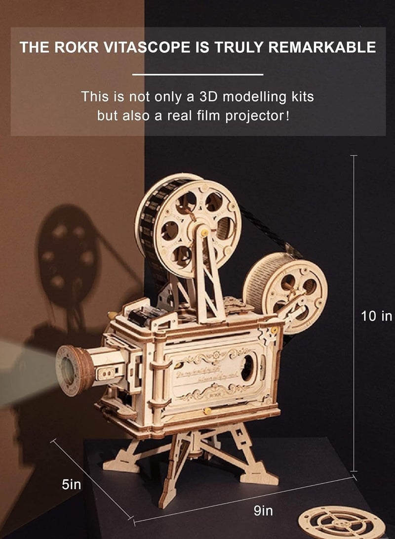 كيلا مجموعة نماذج ميكانيكية خشبية ثلاثية الأبعاد للكبار، مجموعة بناء DIY  - Image 4