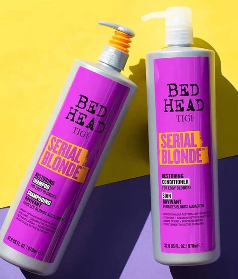Serial Blonde Shampoo & Conditioner Each 970ML