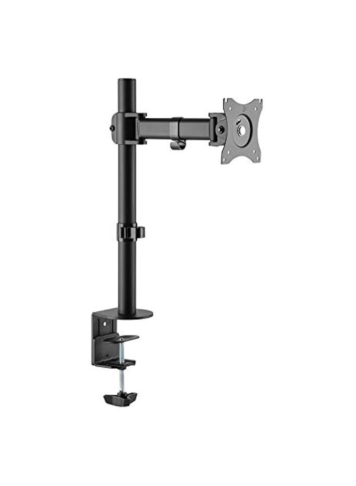 PROMASS SINGLE MONITOR STEEL LCD VESA DESK MOUNT For most 13"-27" LCD monitors - Image 1