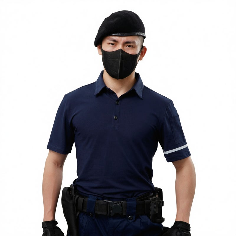 Men's Summer Outdoor Casual Polo Shirt Short Sleeve Quick Dry Tactical Top