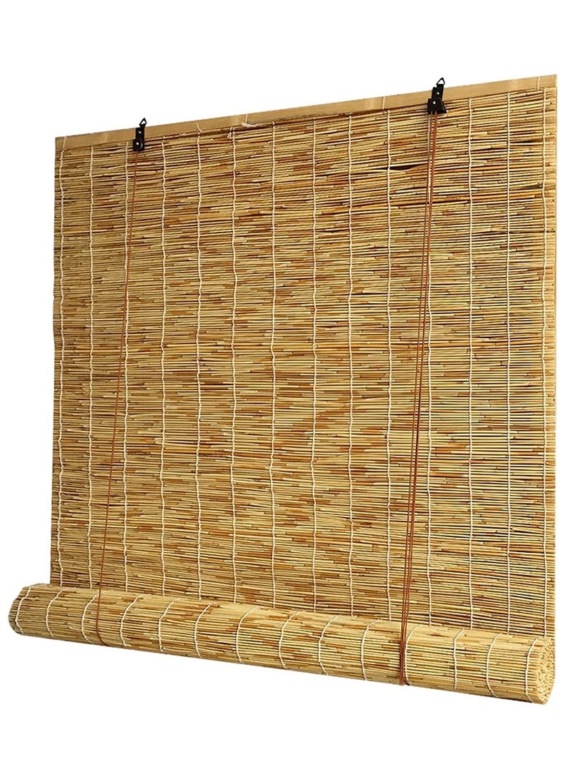 لينجوي ستارة نوافذ من الخيزران مع رول 122x200 سم  - Image 1
